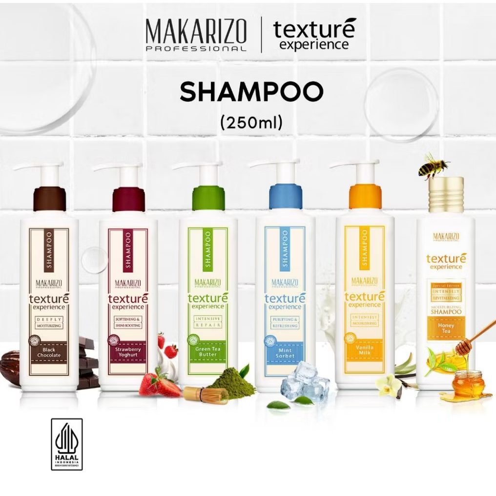 ❤ MEMEY ❤ MAKARIZO Texture Experience Shampoo  | Conditioner 250ml