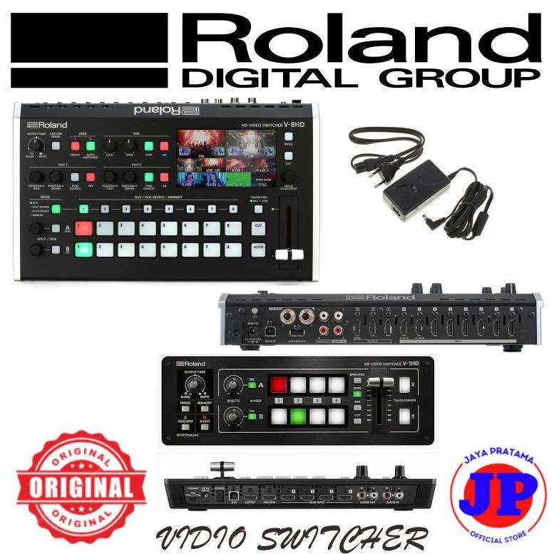 Mixer Video Roland V-8HD | HDMI, Ultra-portatile Con Multi-view Integrato | Effetti E Uscita Aux |
Lo Switcher Video Professionale Che Ti Segue Ovunque! 🎥🚀