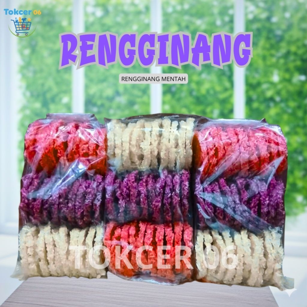 Jual 100 PCS Cemilan Rengginang Asli Ketan Hitam Ketan Putih Renyah Ada ...