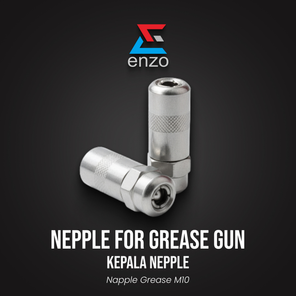 Jual ENZO Nepple For Grease Gun - Kepala Nepple M10 | Shopee Indonesia