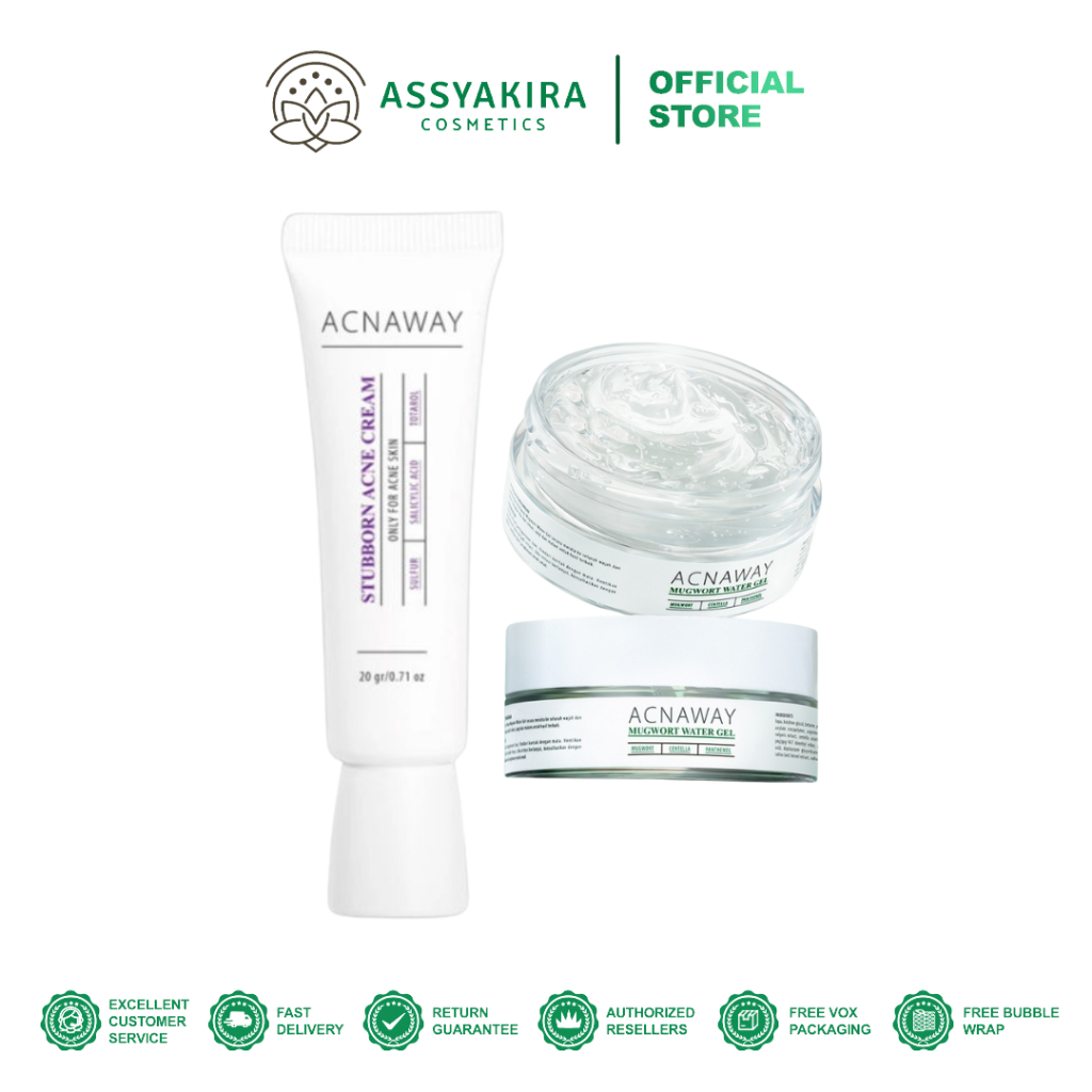 Jual ACNAWAY Mugwort Water Gel Moisturizer | ACNAWAY Acne Treatment ...