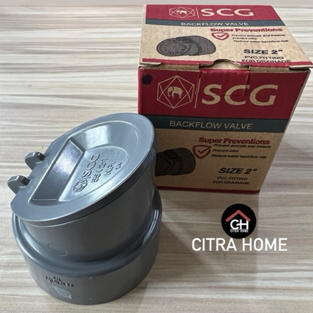 Jual SCG BackFlow Valve PVC 2” | Shopee Indonesia