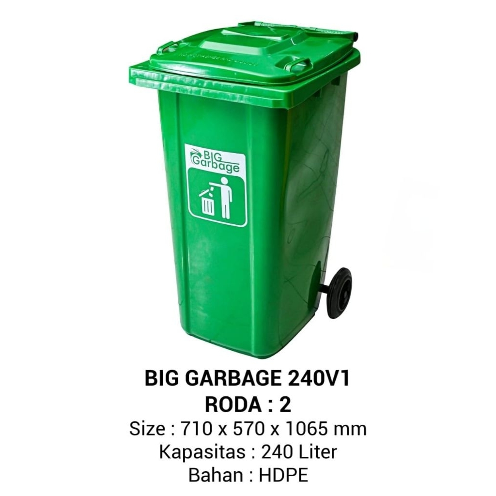 Jual Big garbage 240liter | Shopee Indonesia
