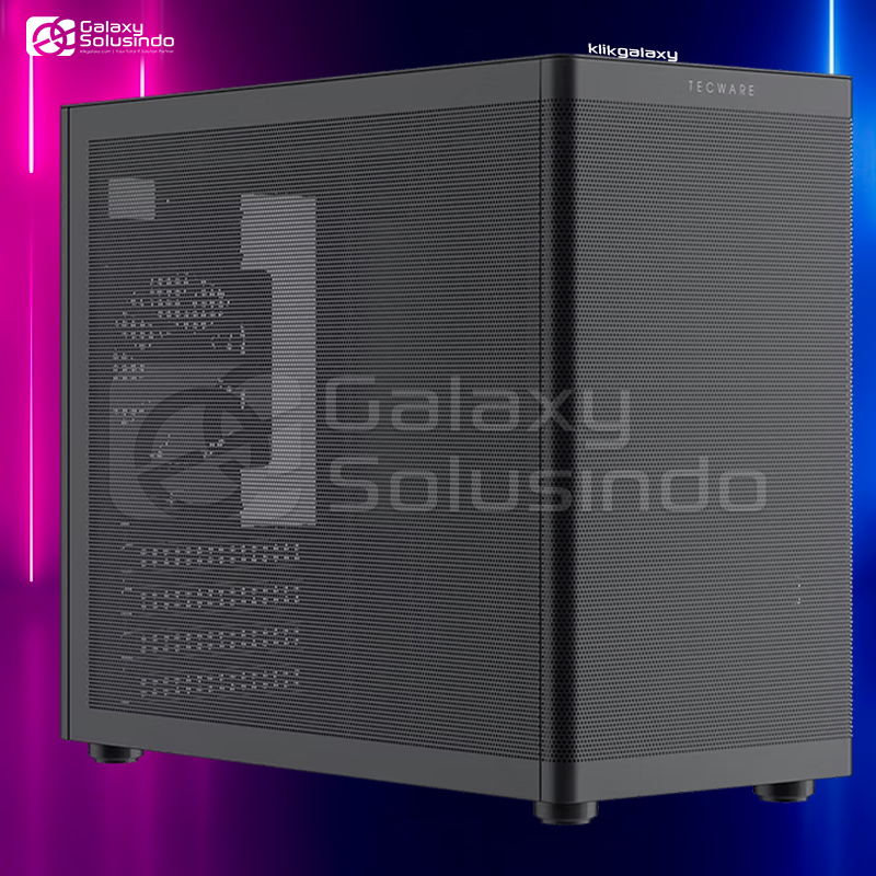 Jual Tecware Fusion 3 Mesh M-ATX Compact Gaming Case - Black - GW ...