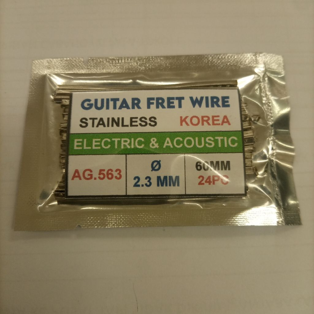 Jual Guitars Fret Wire Steinles Korea / Fret Gitar Bahan Steinles ...