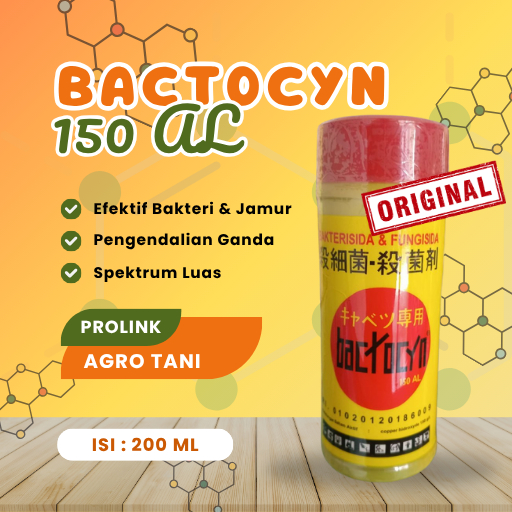 Jual BACTOCYN 150 AL 200ML - OBAT FUNGISIDA DAN BAKTERISIDA SISTEMIK ...