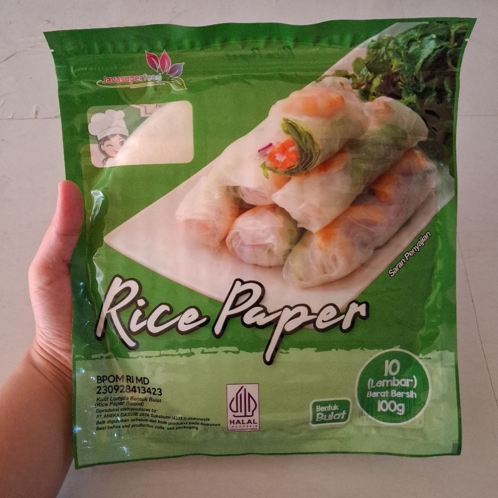 Jual Rice Paper Bulat isi 10 | Shopee Indonesia
