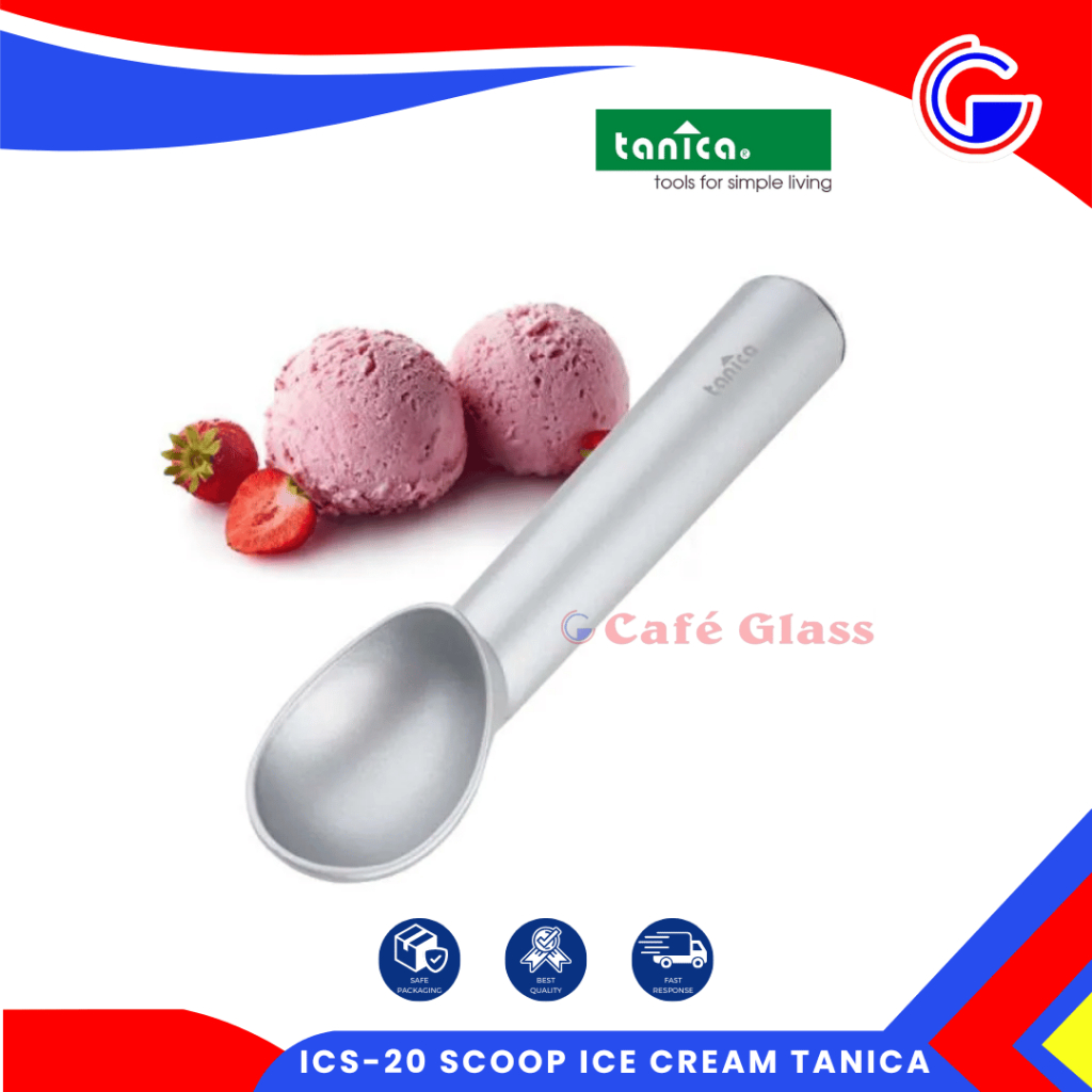 Tanica Ics-20 Scoop Ice Cream - Sendok Es Krim Aluminium Premium - Alat Sendok Es Krim Tanica