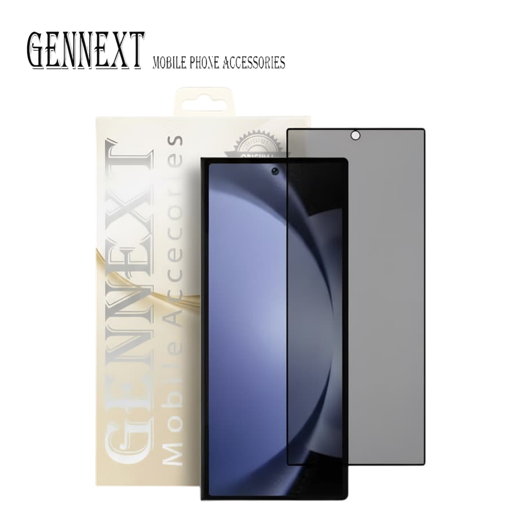 Jual Gennext Tempered Glass Privacy Anti Spy Full Glue Samsung Galaxy Z ...