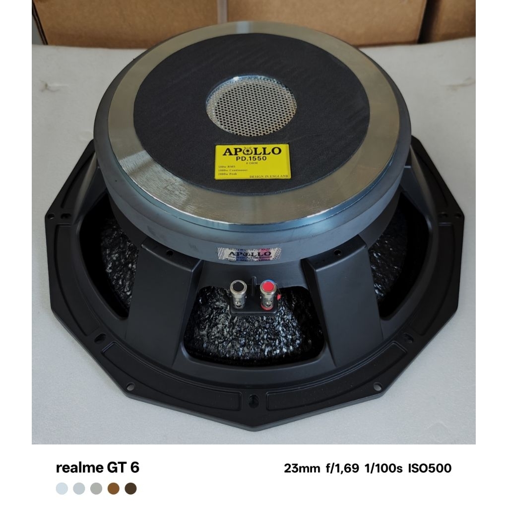 Jual Komponen Speaker / 15 Inch / Apollo PD1550 Kuning / VC 4.5 IN ...