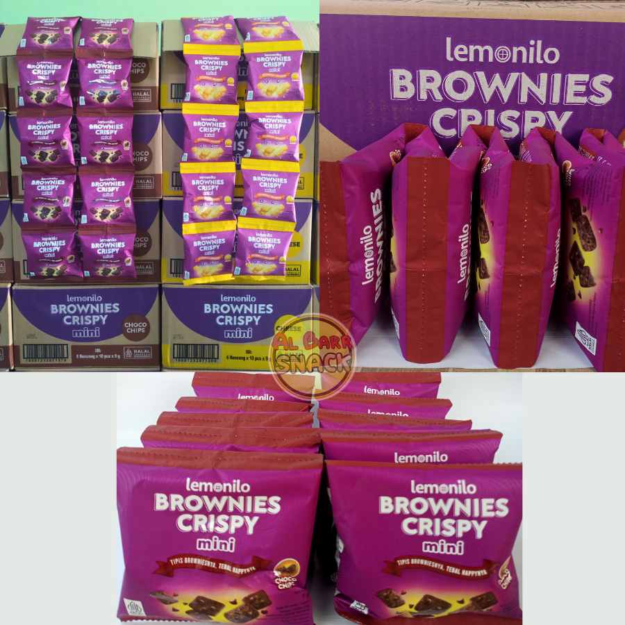 Jual Lemonilo Brownies Crispy Renceng Mini 10 Grosir | Shopee Indonesia