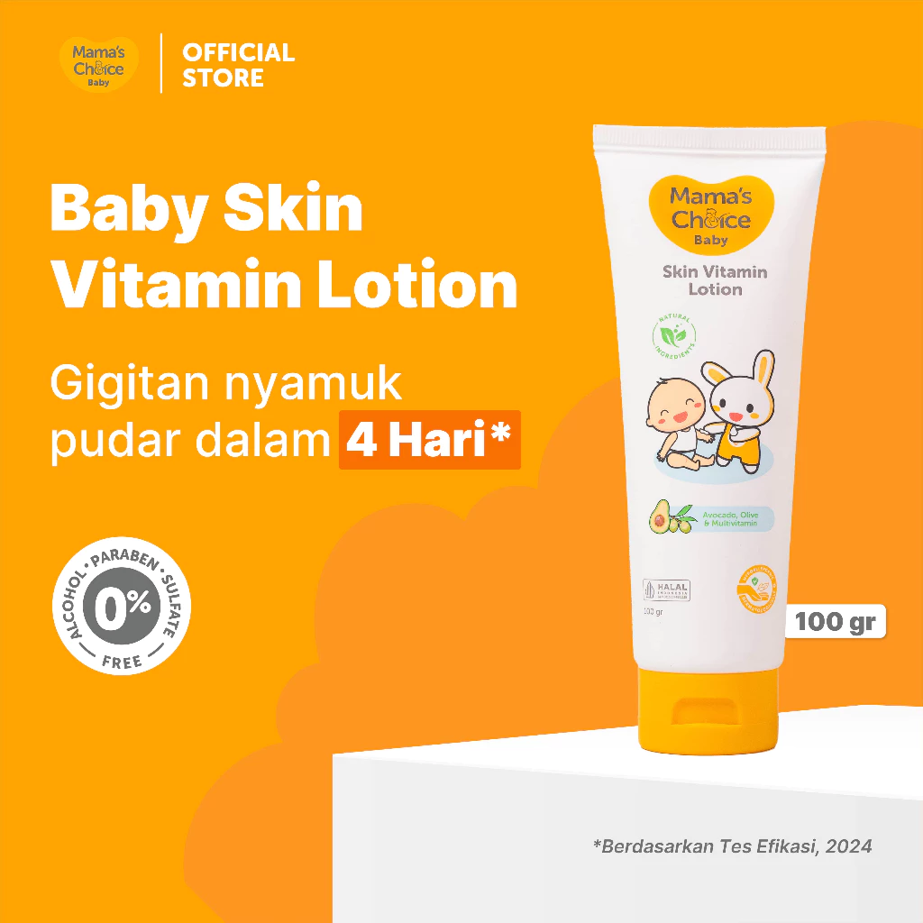 Body Lotion Baby & Anak - Baby Skin Vitamin Lotion Mama's Choice