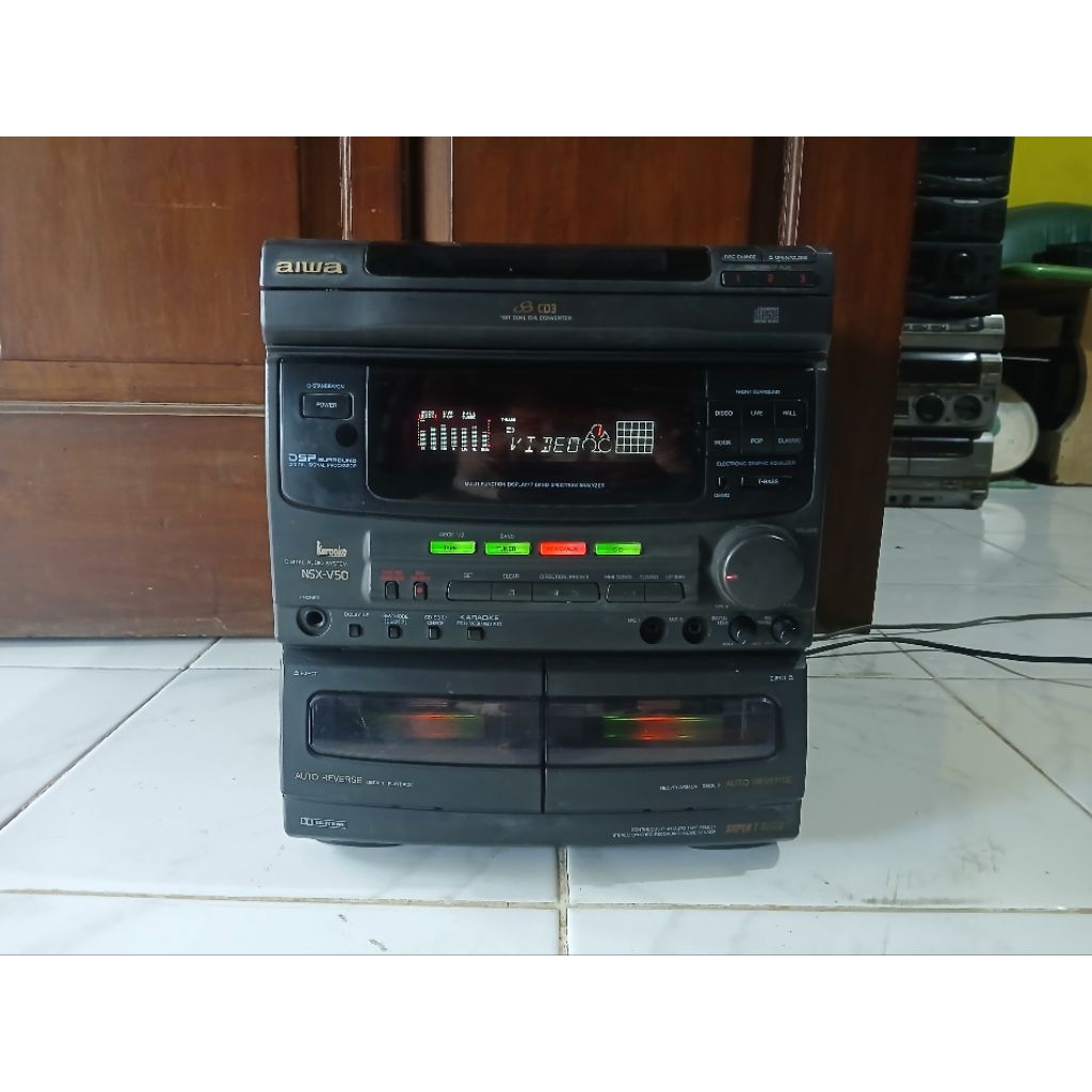 Jual Head Ampli Hifi Compo AIWA NSX-V50 Japan | Shopee Indonesia