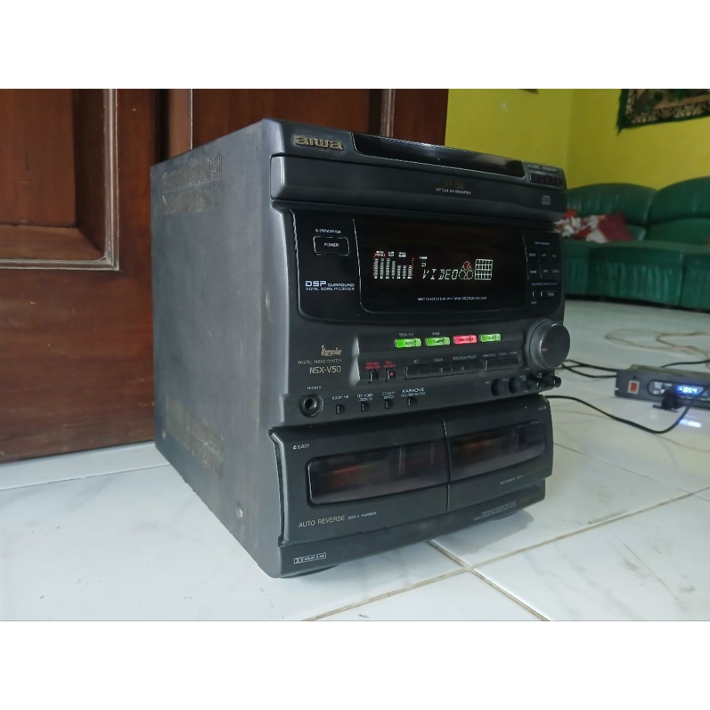 Jual Head Ampli Hifi Compo AIWA NSX-V50 Japan | Shopee Indonesia