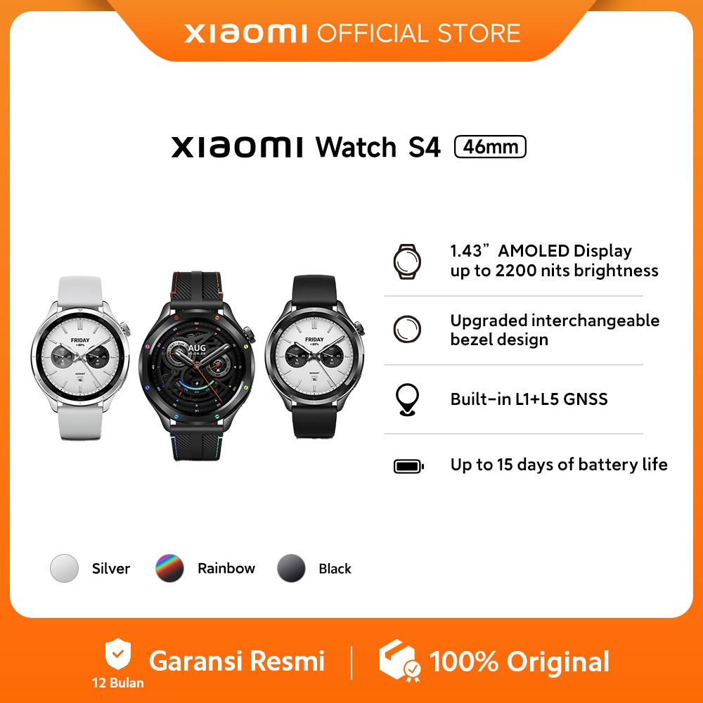 Xiaomi Watch S4 - Desain 4