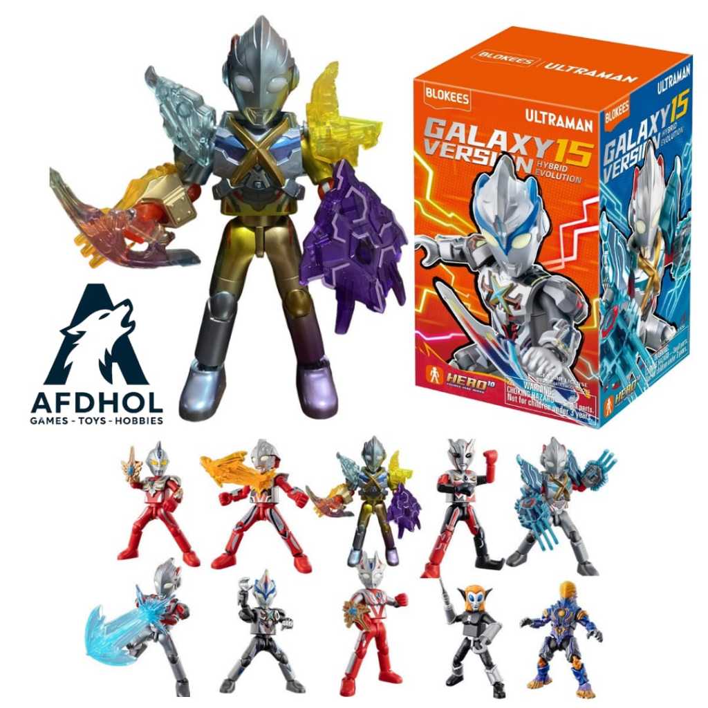 Jual BLOKEES ULTRAMAN GALAXY VERSION 15 GV 15 GV15 HYBRID
