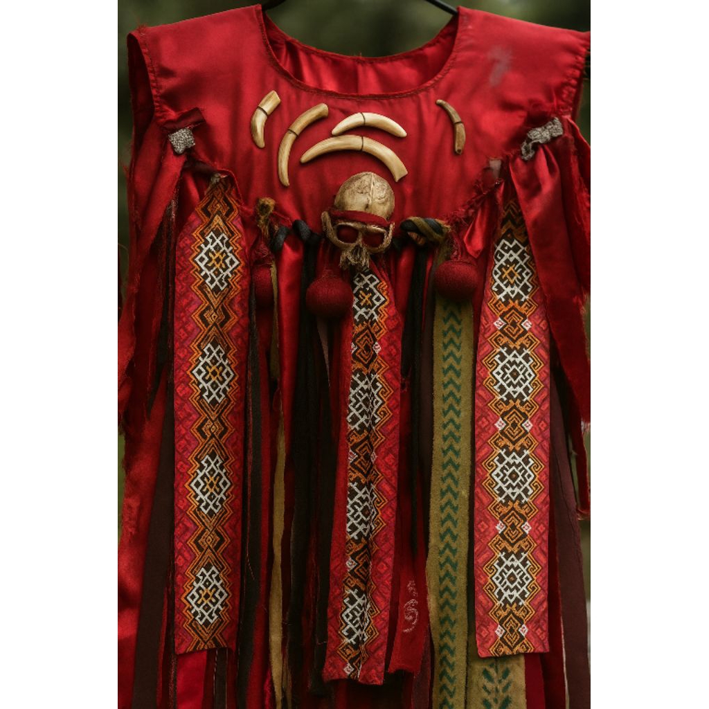 Jual Baju adat Minahasa Warrior Attire – full baju adat kabasaran ...