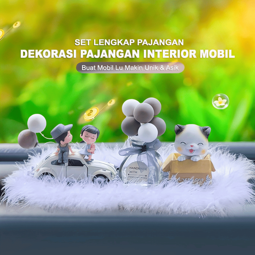 Jual HOSELA Hiasan Mobil Set Unik Lengkap Aksesoris Interior Mobil ...