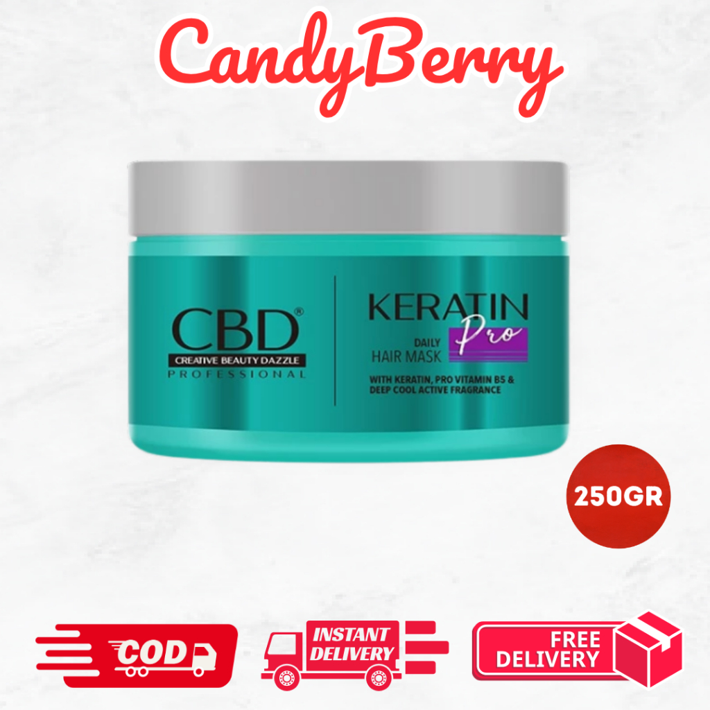 Jual CBD Professional Keratin Pro Daily Use Hair Mask Masker Rambut ...