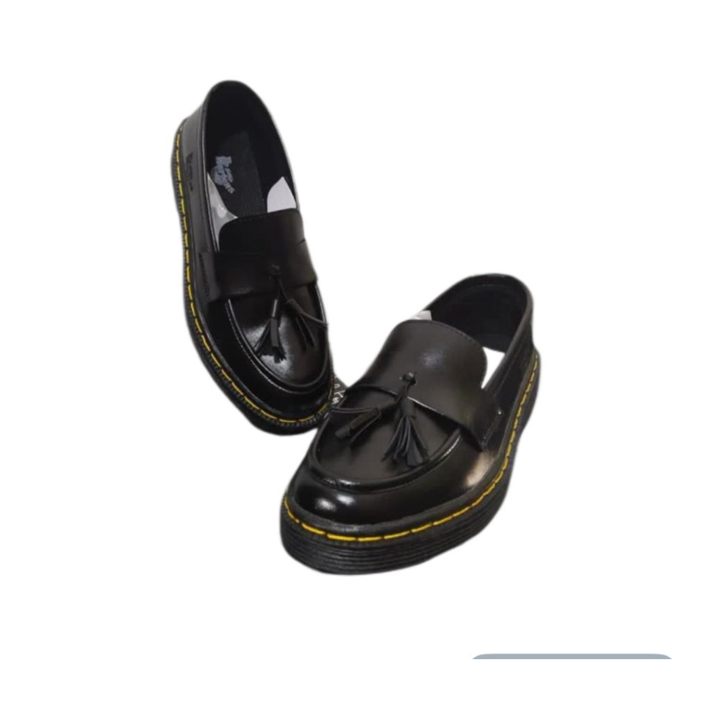 Jual sepatu dokmart loafers pria formal casual fre box | Shopee Indonesia