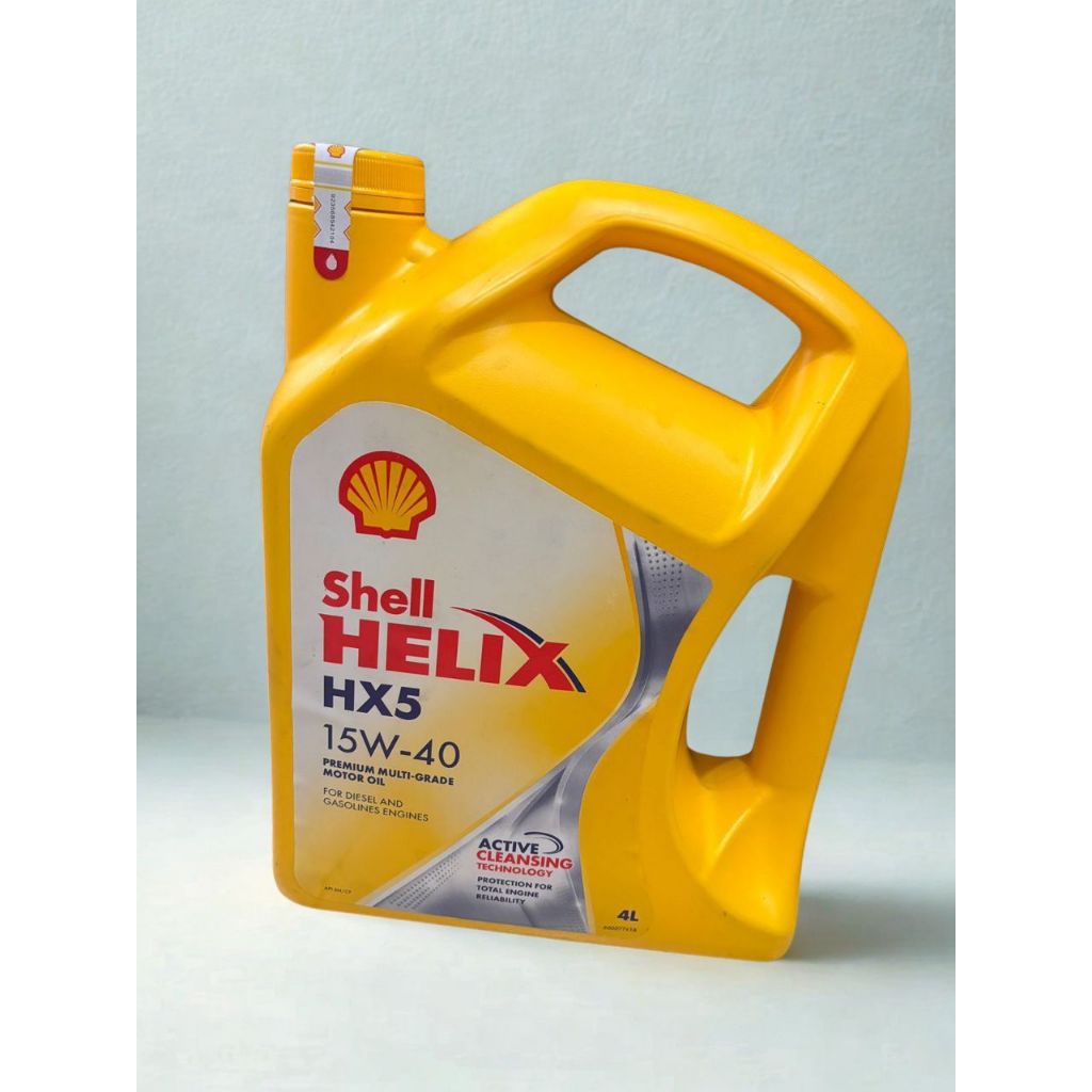 Jual Oli Mobil Shell Helix HX5 4L 15W-40 oli mesin mobil | Shopee Indonesia