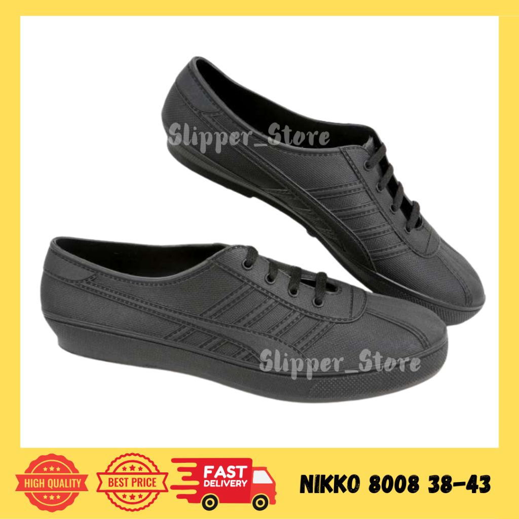 Jual SEPATU SAWAH SEPATU PUL SAFETY UNISEX NIKKO 8008 KARET PVC ...