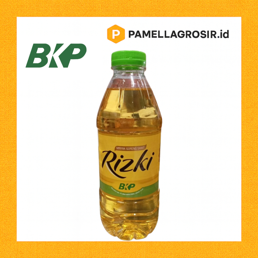 Jual MINYAK GORENG RIZKI BOTOL- 400 ML | Shopee Indonesia