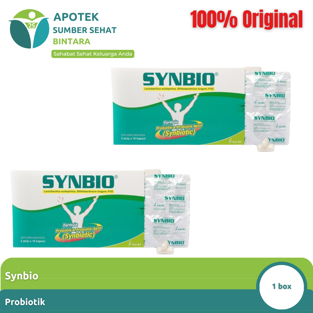 Jual Synbio Probiotik – Suplemen Probiotik untuk Menunjang Kesehatan ...