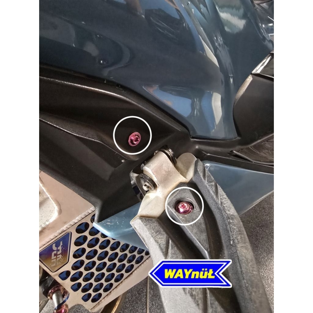 Jual Baut injekan step Pcx 150/160 Titanium (4biji) | Shopee Indonesia