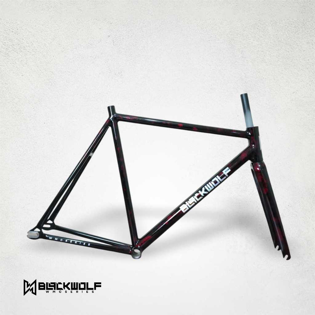 Jual Frame Fixie Merk Black Wolf Seri 2 dan Seri 3 Finishing Smooth ...