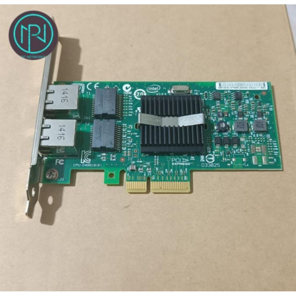 Jual Lan Card 2 Port Lan Gigabit Ethernet support Mikrotik | Shopee ...