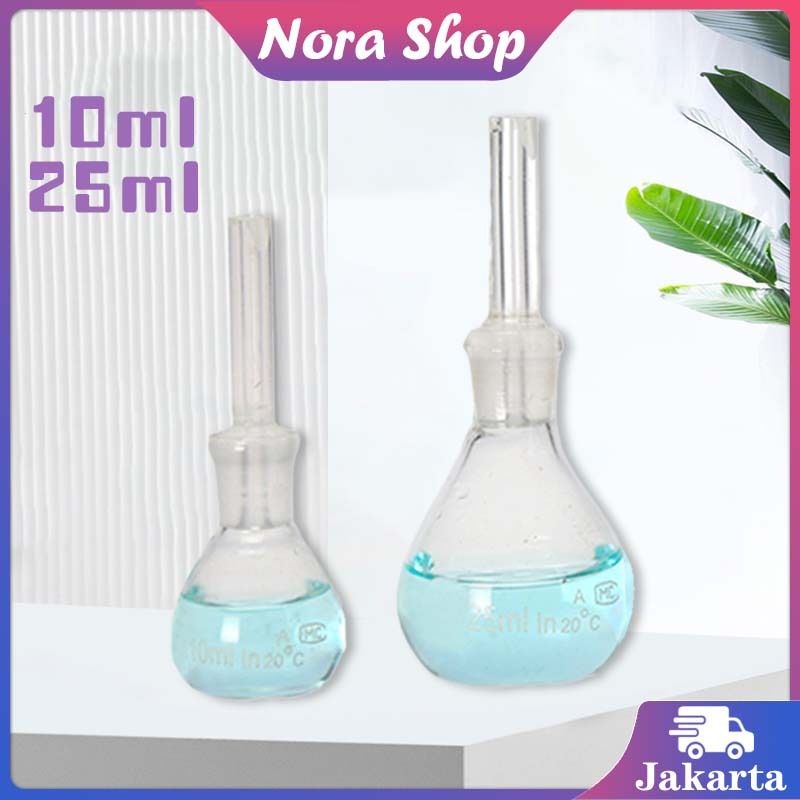 Jual 10ml 25ml Piknometer Pyrex / Botol Pycnometer / Picnometer Kaca ...