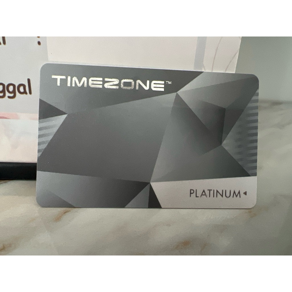 Jual card PLATINUM TIMEZONE | Shopee Indonesia