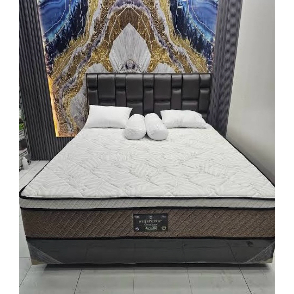 Jual SPRINGBED SERENITY SUPREME PLUSTOP 180 x 200 cm | Shopee Indonesia