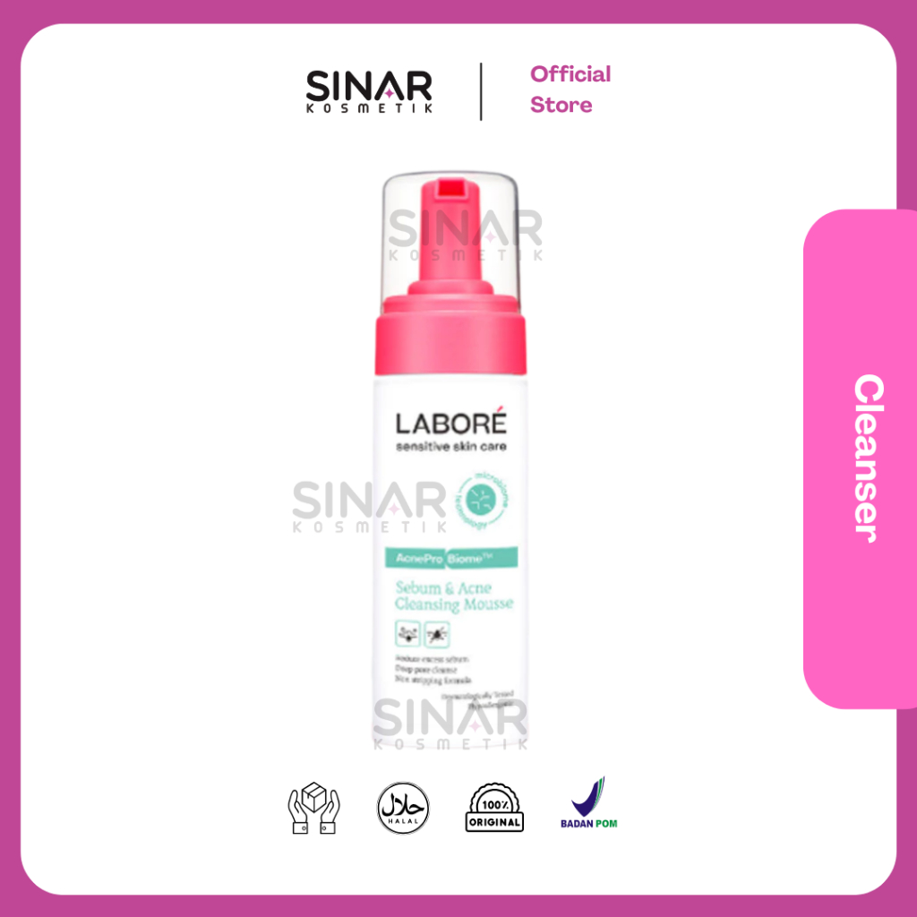 Jual Labore Sensitive Skin Care AcnePro Biome Sebum & Acne Cleansing ...