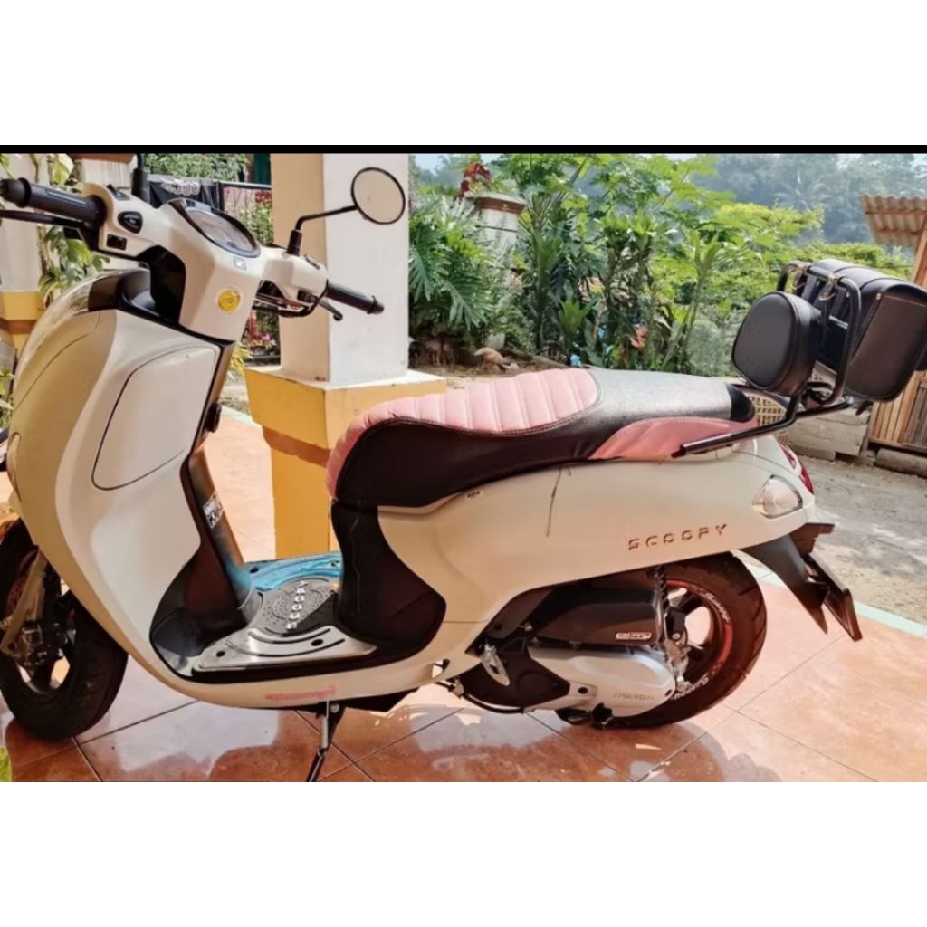 Jual Back Rack Sandaran Belakang Plus Busa & Tas Buat Motor Honda ...