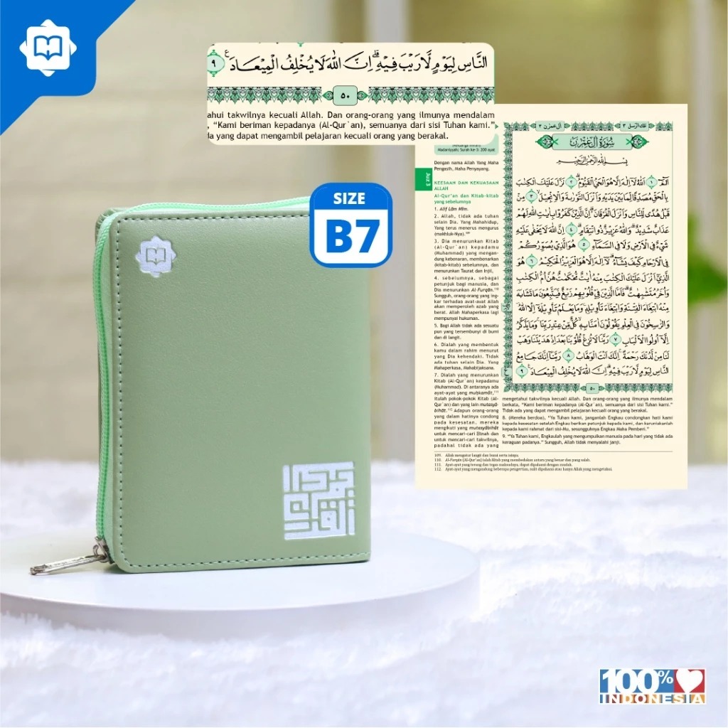Jual MUSHAF AL QURAN TERJEMAH AL-HALIM RUBU B7 POCKET SERIES RESLETING ...