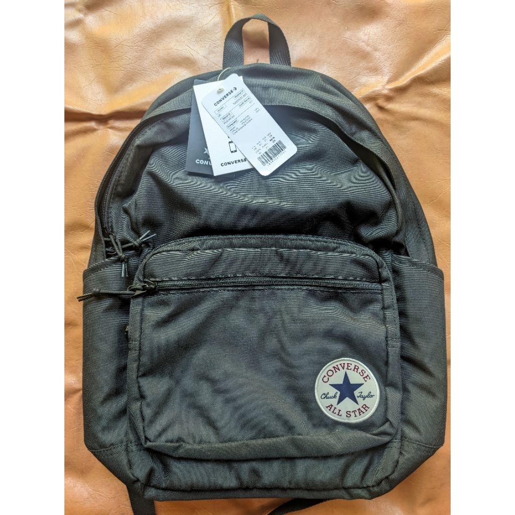 Jual CONVERSE GO 2 BACKPACK BLACK PT MAP | Shopee Indonesia