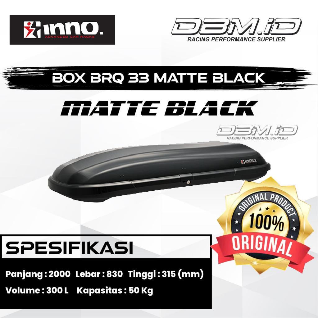 Jual Inno Roof Box Inno BRQ33 Brq 33 Black Matte 300L Original Japan ...