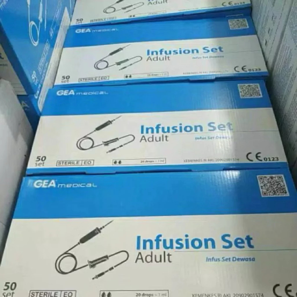 Jual Infuset Dewasa GEA / Infus Set Adult Infusion Set (PerBOX ...