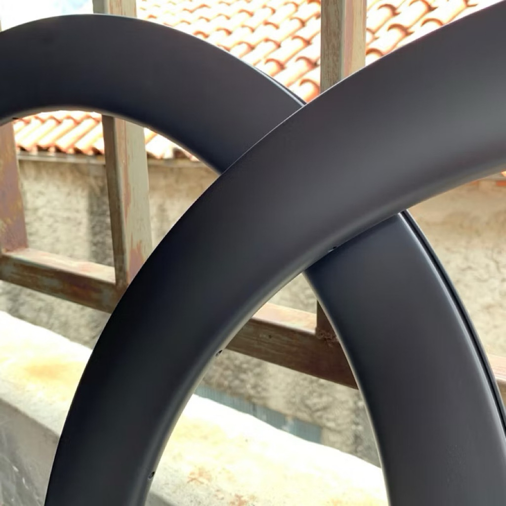 Jual Rims Full carbon Profile 5cm / Cocok untuk Fixie Roadbike Gravel ...