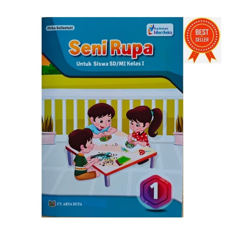 Jual Buku Seni Rupa Kelas 1 SD / MI Kurikulum Merdeka Penerbit Arya ...