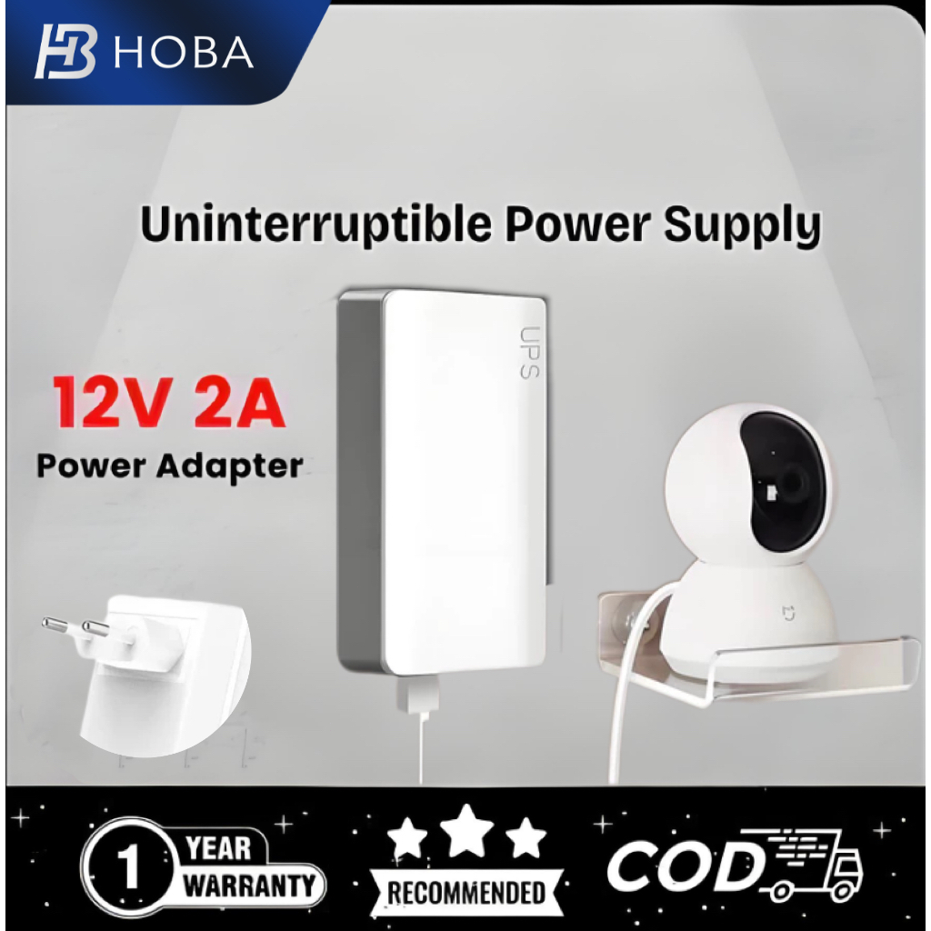 Jual 【COD】UPS Mini wifi USB 5V 2A daptor Power CCTV 2600mAh Mini UPS ...
