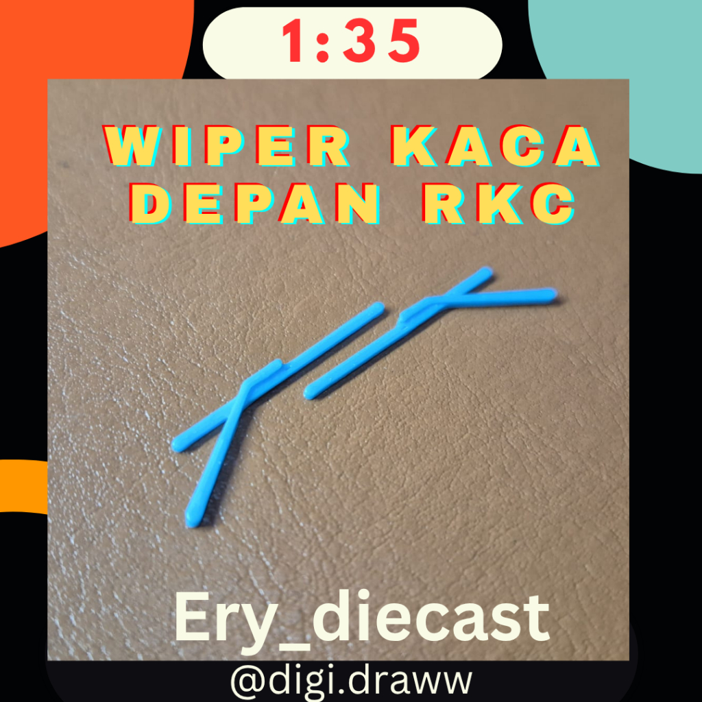 Jual Miniatur wiper kaca bus RKC 1:35 bahan plastik | Shopee Indonesia