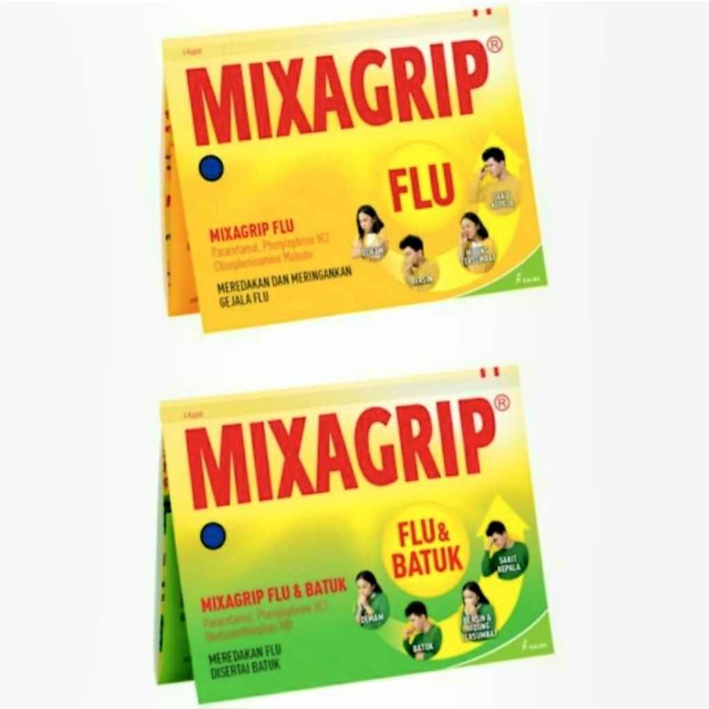 Jual MIXAGRIP FLU / FLU & BATUK per Papan | Shopee Indonesia