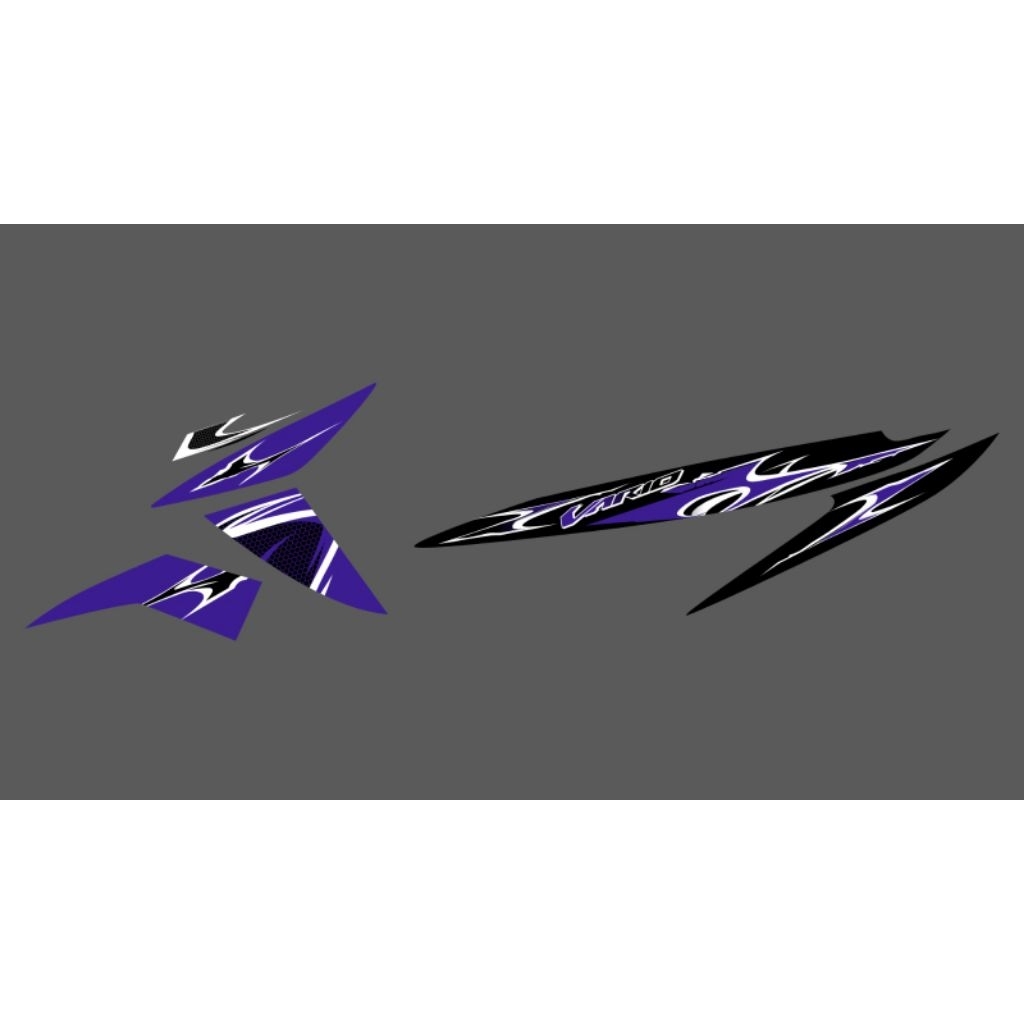 Jual Striping stiker vario 110 fi karbu design vietnam style transparan ...