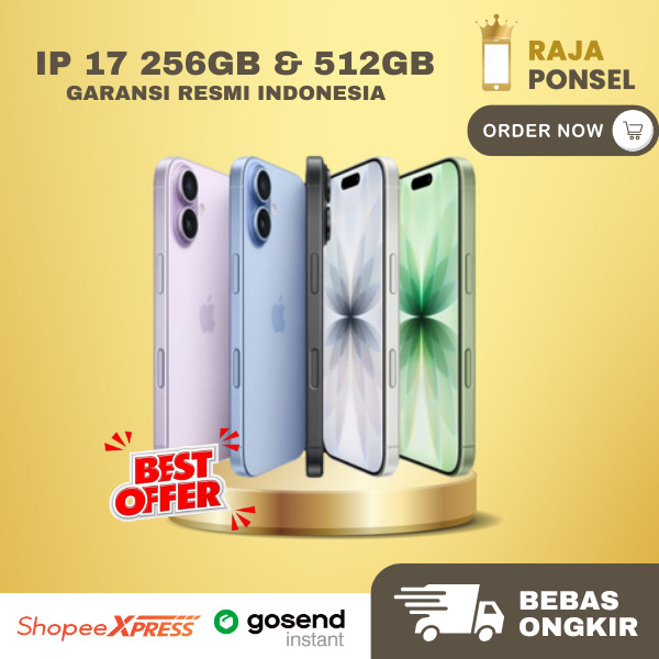 iPhone 17 256GB Garansi Resmi Indonesia – Original | Ready Stock