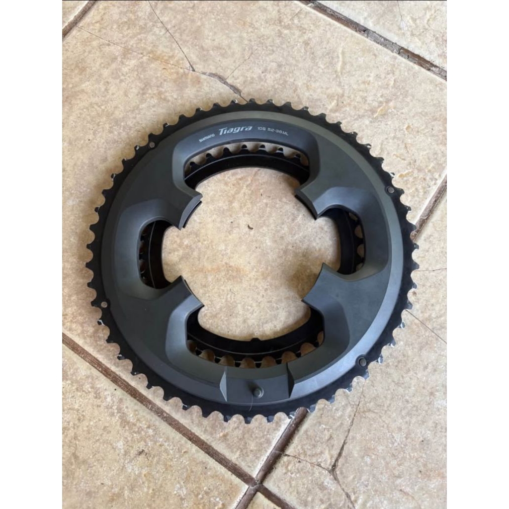 Jual Chainring 52-36 Tiagra original shimano | Shopee Indonesia