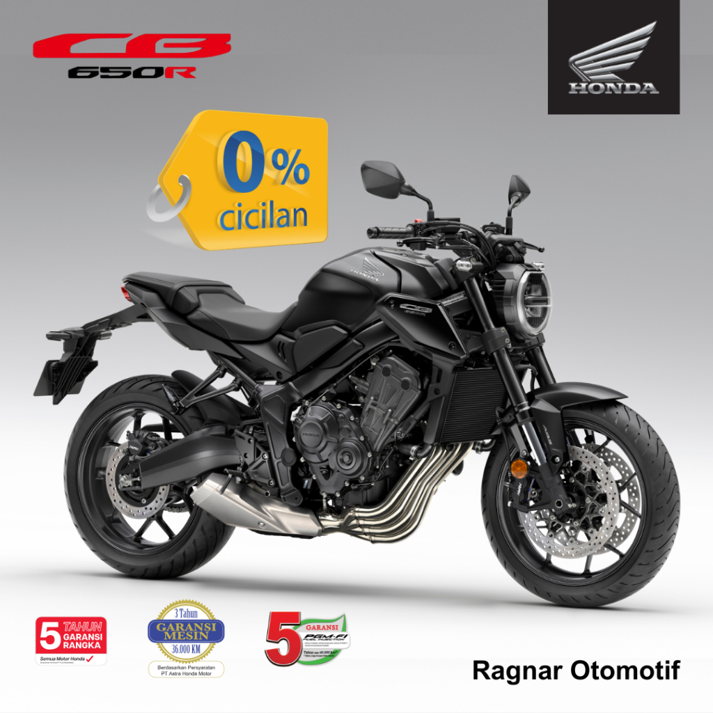 Sepeda Motor Honda CB650R Baru New Asli Original Bergaransi Resmi 100%