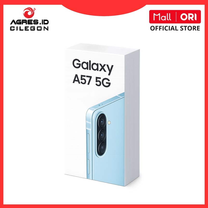 Samsung Galaxy  A57 5G [8GB+128GB] [8GB+256GB] [12GB+256GB] Exynos 1680 II Layar 6.7' Amoled 120Hz II Baterai 5000mAh II IP69 Tahan Air & Debu II Garansi Resmi 1 Tahun